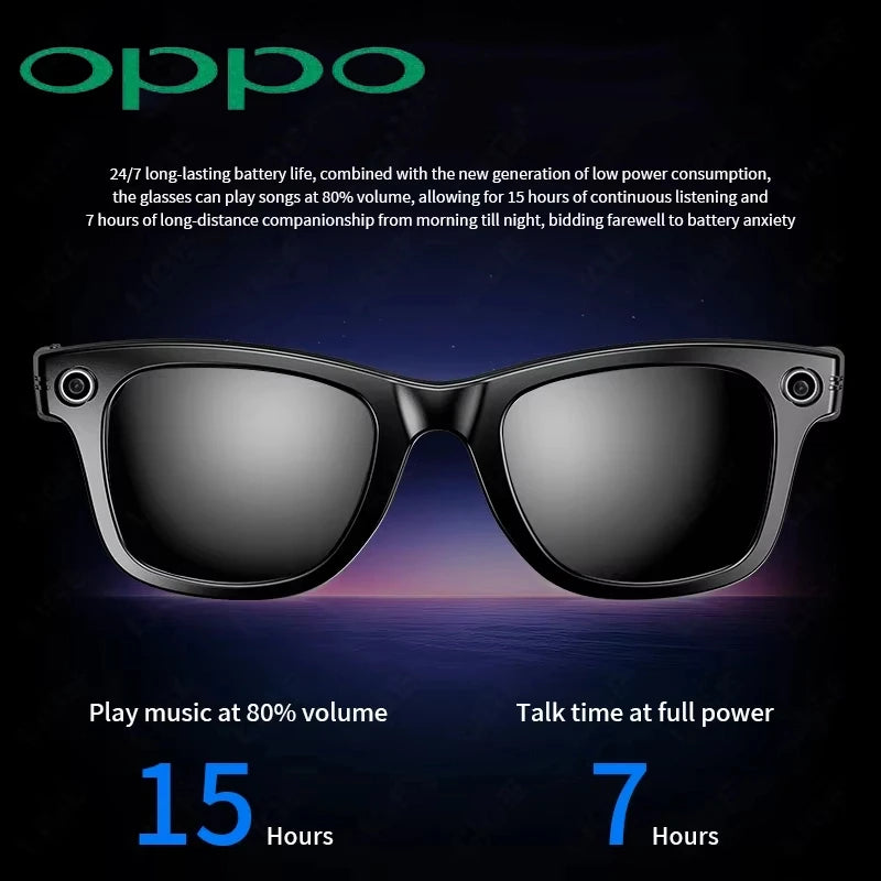 OPPO AI Smart Glasses Ultra Clear Camera Shooting/Recording/Bluetooth/Music Player